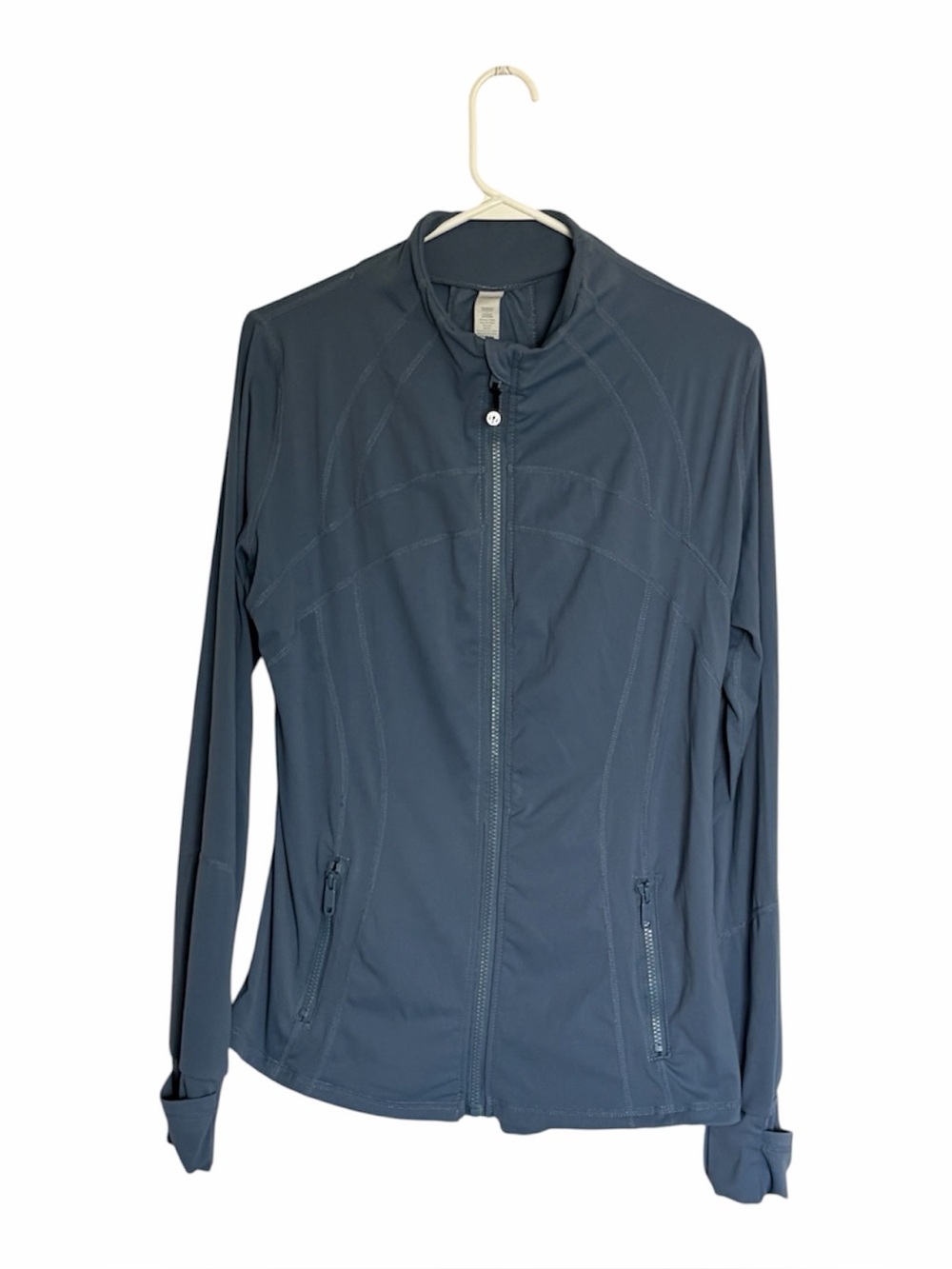 Lululemon Define Jacket Iron Blue Size 12 Slate Gray